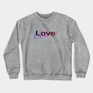 Love Colors Crewneck Sweatshirt